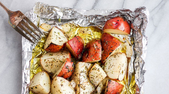 Foil Pack Red Potatoes